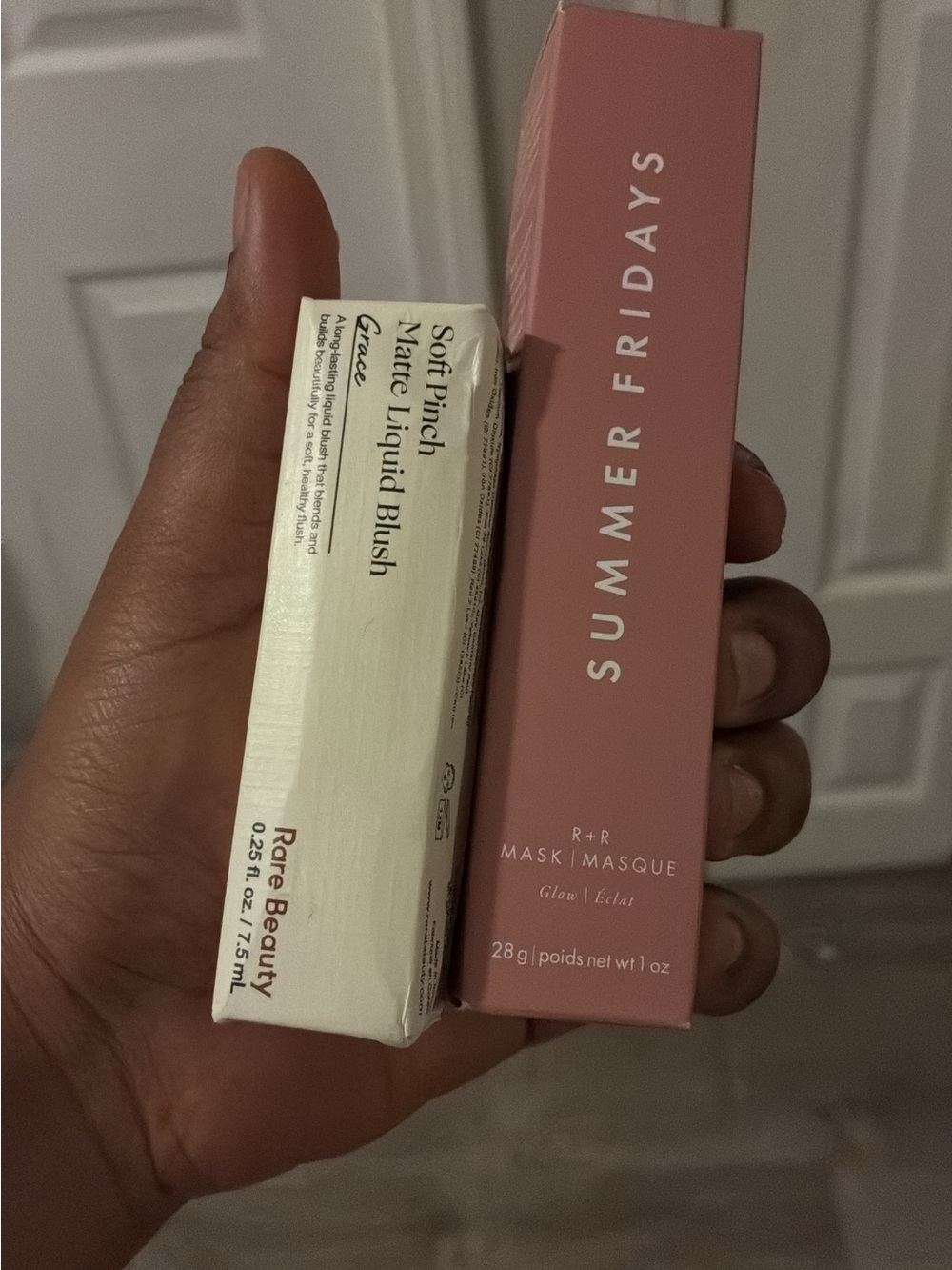 Summer Fridays R+R Mask & Rare Beauty Soft Pinch Matte Liquid Blush - Pink